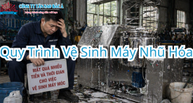 Quy Trình Vệ Sinh Máy Nhũ Hóa: Chống Nhiễm Khuẩn Chéo Từ A-Z
