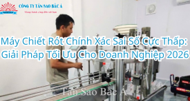 Máy Chiết Rót Chính Xác: Giải Pháp Giảm Sai Số