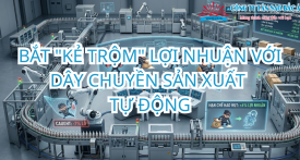Bắt "kẻ trộm" lợi nhuận với dây chuyền sản xuất tự động