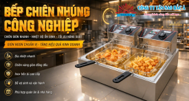 Bếp chiên nhúng công nghiệp