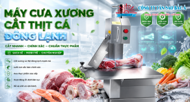 Máy cưa xương, cắt thịt cá đông lạnh: Giải pháp X3 Năng suất 2026 Máy cưa xương, cắt thịt cá đông lạnh: Giải pháp X3 Năng suất 2026