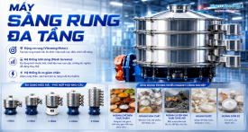 Máy Sàng Rung Nhiều Tầng Tiết Kiệm Nhân Công Nhất 2026