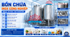 THIẾT KẾ BỒN INOX CÔNG NGHIỆP: 10 TIÊU CHUẨN KỸ THUẬT QUAN TRỌNG NHẤT 2026