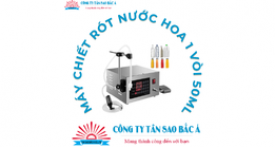 Máy chiết rót nước hoa 1 vòi 50ml Máy chiết rót nước hoa 1 vòi 50ml