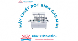 Máy chiết rót bình gas mini Máy chiết rót bình gas mini
