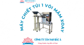 Máy Chiết Nước Giặt 1 Vòi Mâm Xoay Tự Động