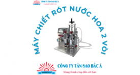 Máy Chiết Rót Nước Hoa 2 Vòi Bán Tự Động