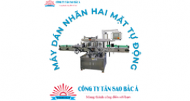 Máy dán nhãn 2 mặt tự động