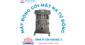 Máy Đóng Gói Mặt Nạ Tự Động Am-T204 | Tốc Độ 5000 Túi/Giờ