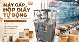 Máy gấp hộp tự động Máy gấp hộp tự động
