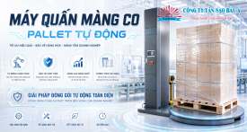 Máy Quấn Màng Co Pallet Tự Động