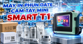 Máy In Phun Date Cầm Tay Mini Smart T1 Máy In Phun Date Cầm Tay Mini Smart T1