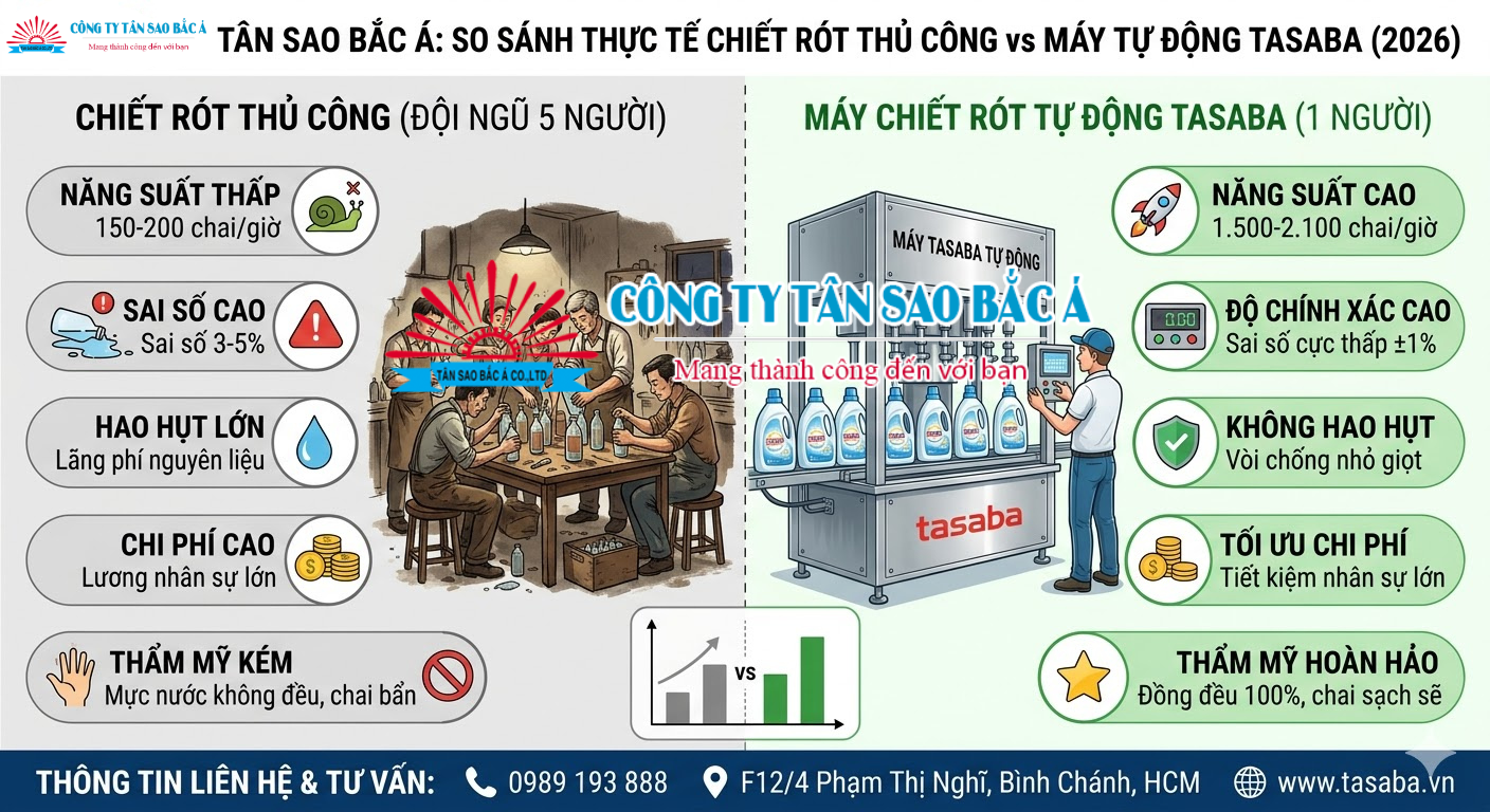 so-sanh-may-chiet-rot-tu-dong-va-thu-cong