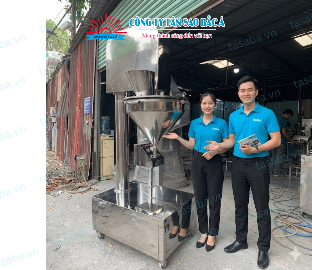 Máy Chiết Rót Bột Tự Động