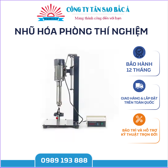 máy nhũ hóa phòng thí nghiệm