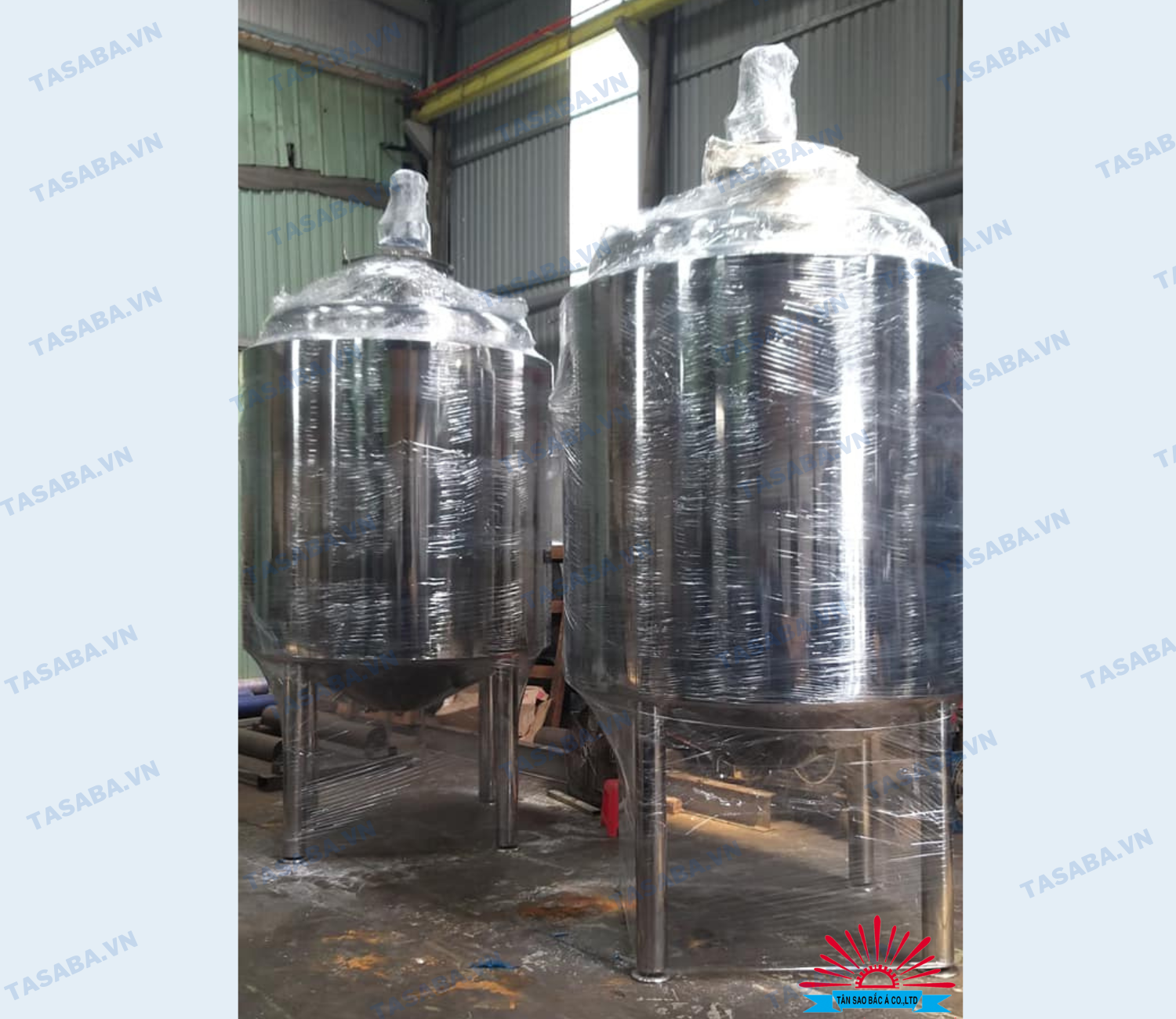 bồn trộn inox giá rẻ