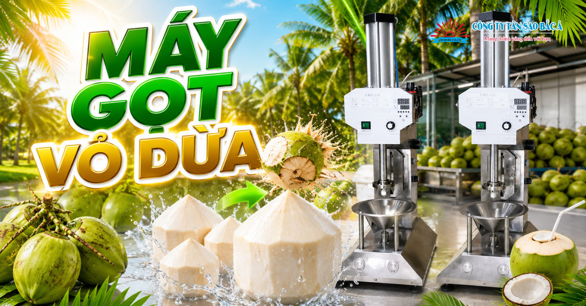 MÁY GỌT VỎ DỪA TƯƠI