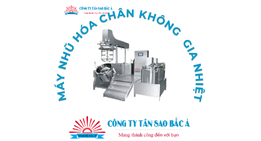 MÁY NHŨ HÓA CHÂN KHÔNG- MÁY TRỘN MỸ PHẨM GIA NHIỆT