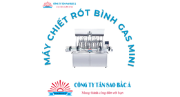 Máy chiết rót bình gas mini