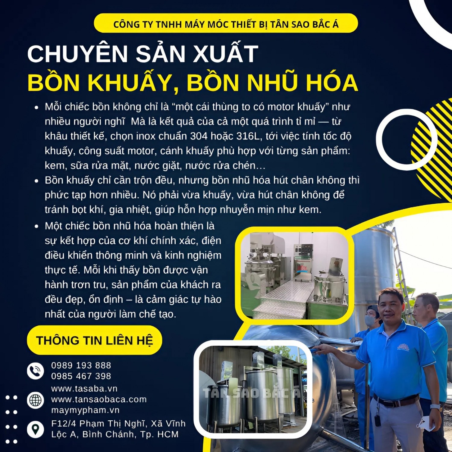 máy nhũ hóa chân không