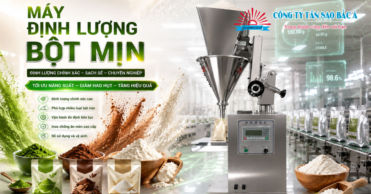 Máy Cân Định Lượng Bột Mịn