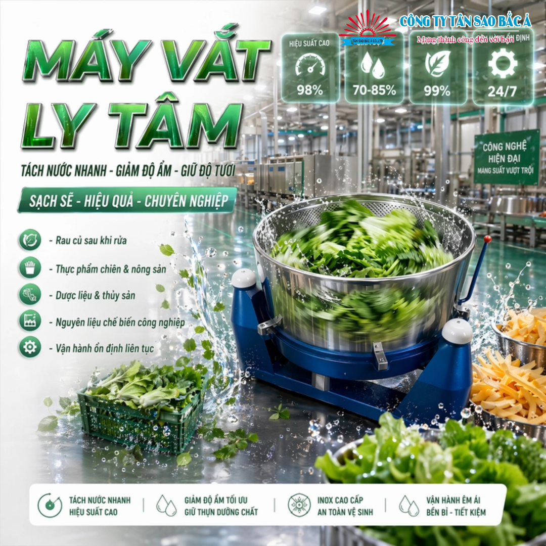 máy vắt ly tâm