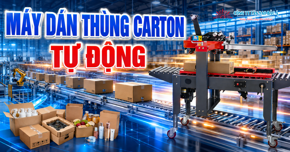 MÁY DÁN THÙNG CARTON TỰ ĐỘNG