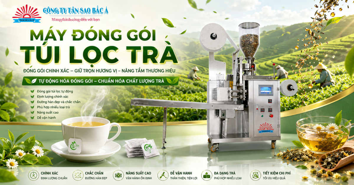 máy đóng gói túi lọc trà