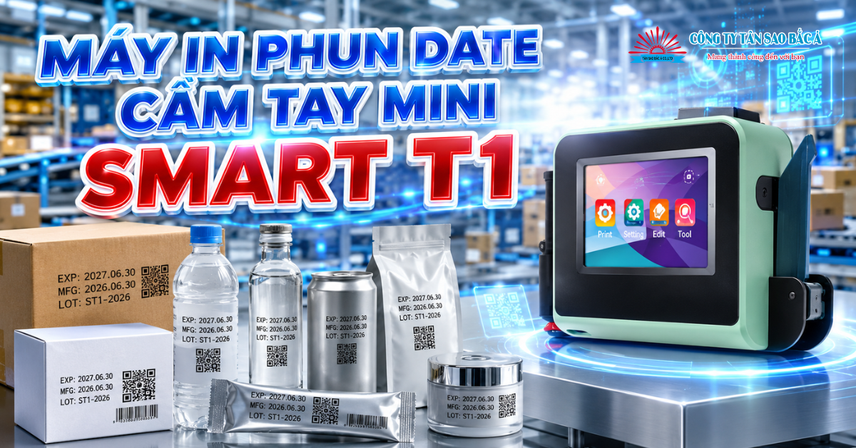 máy in phun date cầm tay mini smart T1