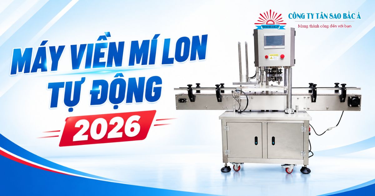 Máy Viền Mí Lon Tự Động 2026 Máy Viền Mí Lon Tự Động 2026
